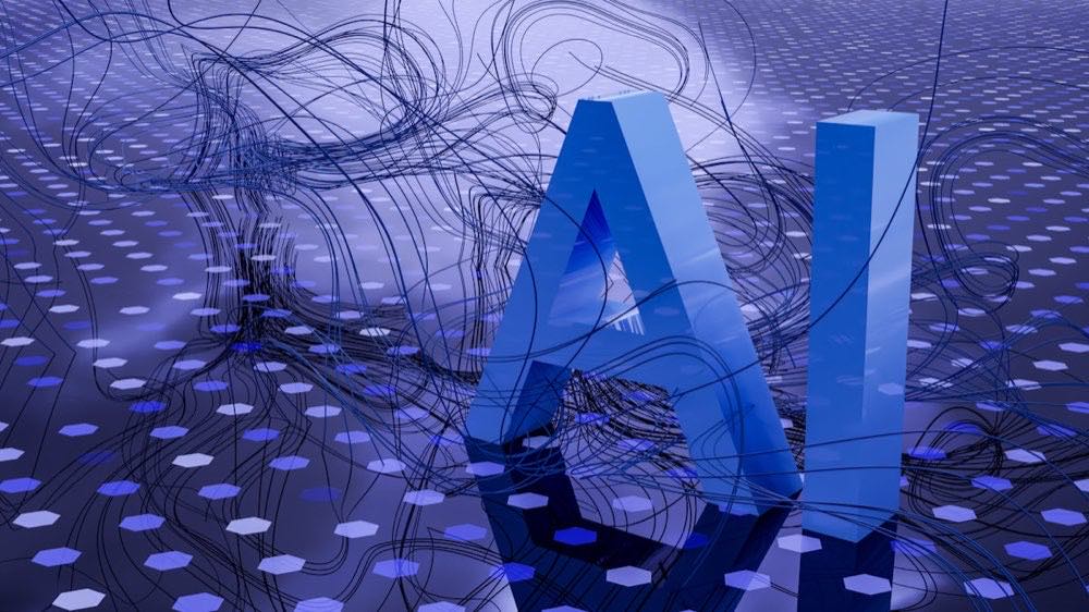 Abstract visualisation of an autonomous AI agent navigating a digital commerce network